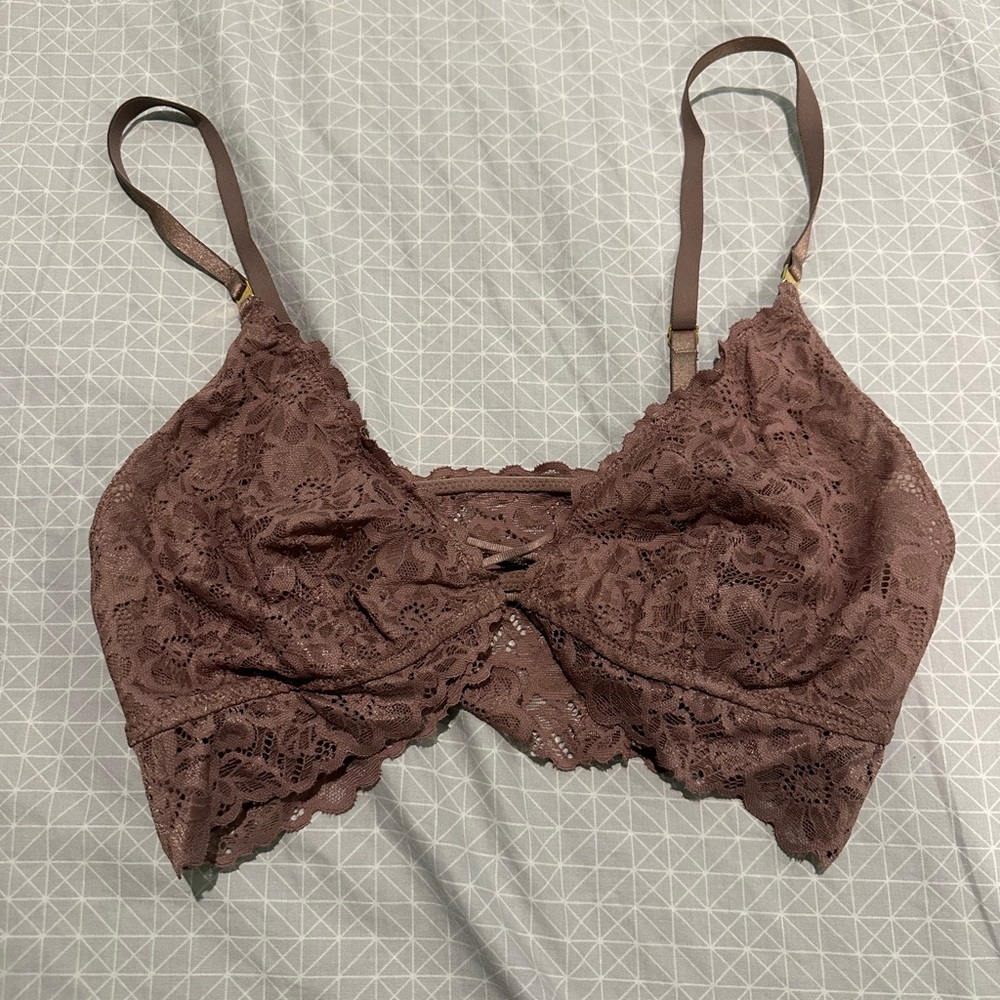 Aerie Brown Bralette Too
